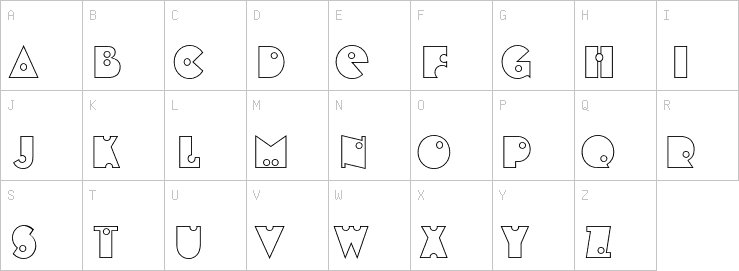 Uppercase characters
