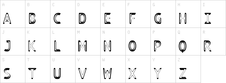 Uppercase characters