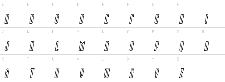 Uppercase characters