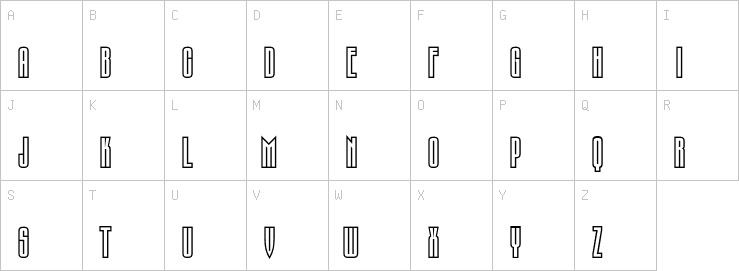 Uppercase characters