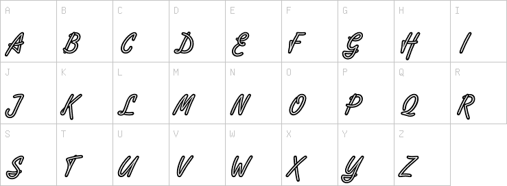 Uppercase characters