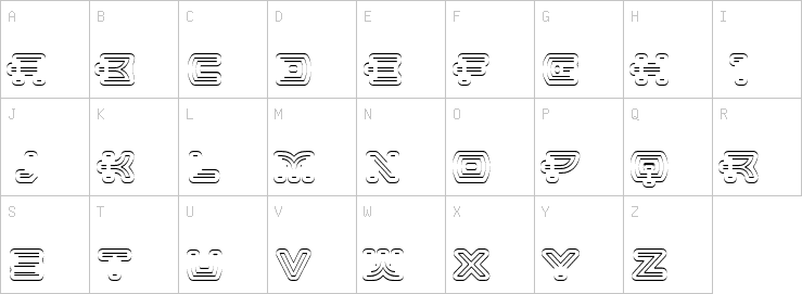 Uppercase characters