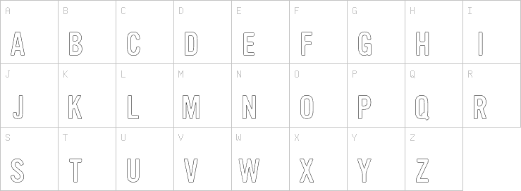 Uppercase characters