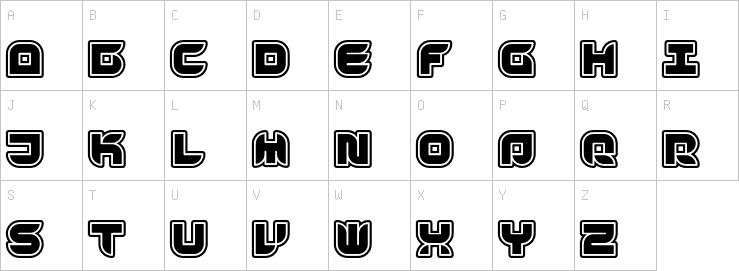 Uppercase characters