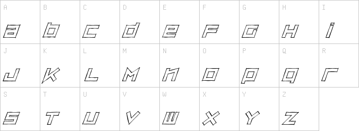 Uppercase characters