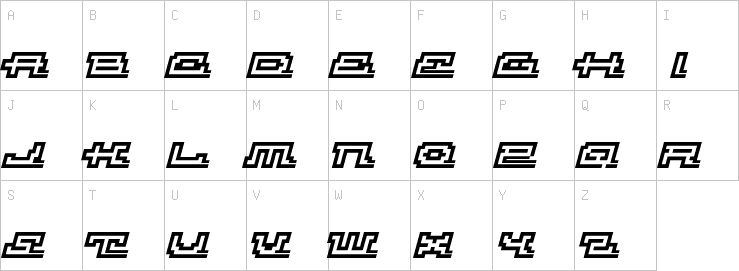 Uppercase characters