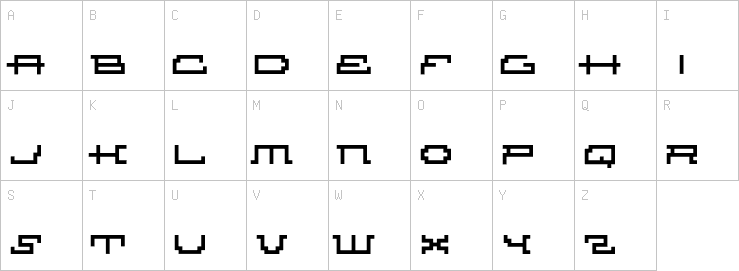Uppercase characters