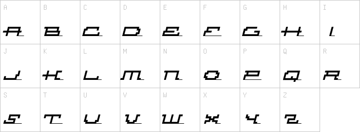 Uppercase characters