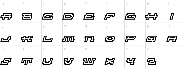 Uppercase characters