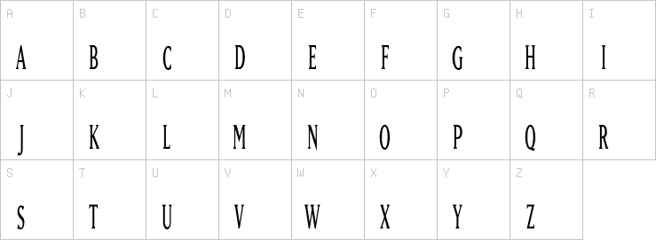 Uppercase characters