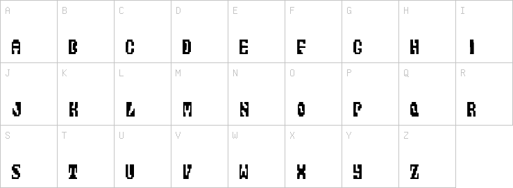 Uppercase characters