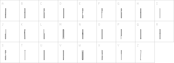 Uppercase characters