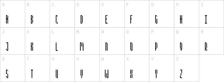 Uppercase characters