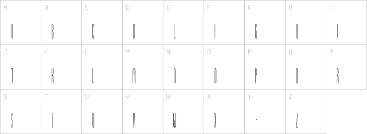 Uppercase characters