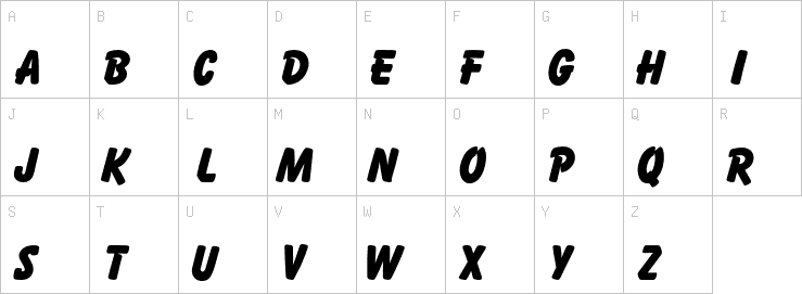 Uppercase characters