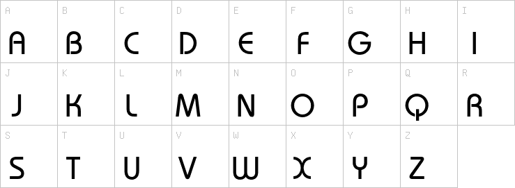 Uppercase characters