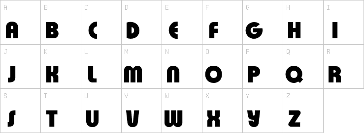 Uppercase characters