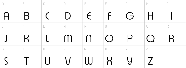 Uppercase characters
