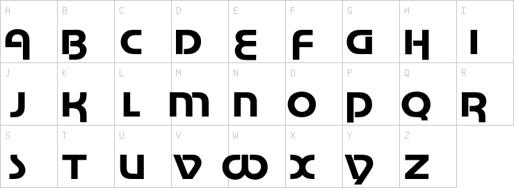 Uppercase characters