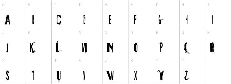 Uppercase characters