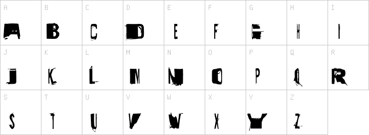 Uppercase characters