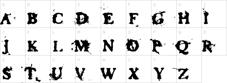 Uppercase characters