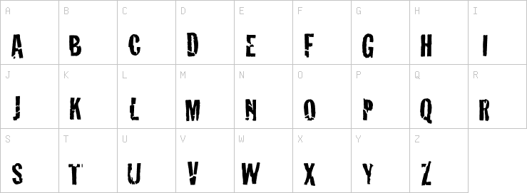 Uppercase characters