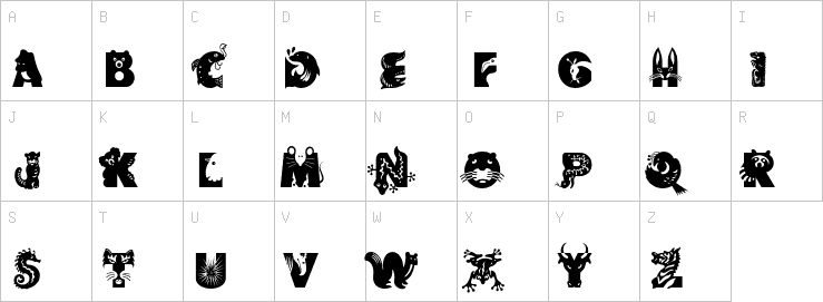 Uppercase characters