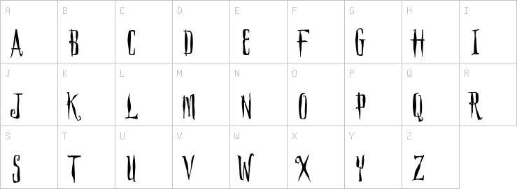 Uppercase characters