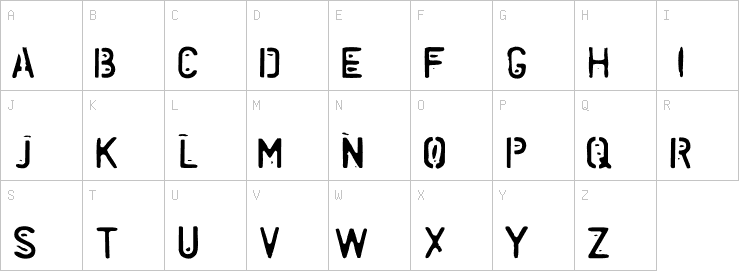 Uppercase characters
