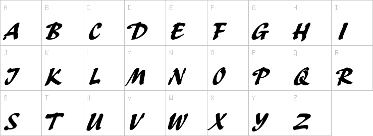 Uppercase characters
