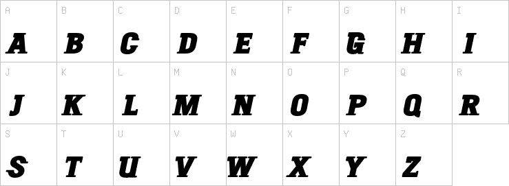 Uppercase characters