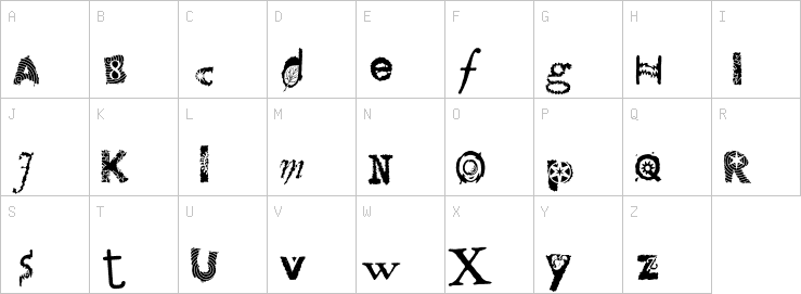 Uppercase characters