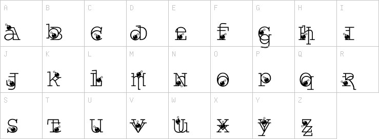 Uppercase characters