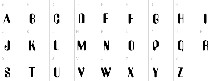 Uppercase characters