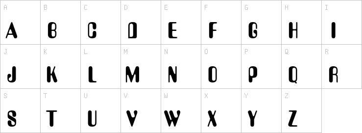 Uppercase characters
