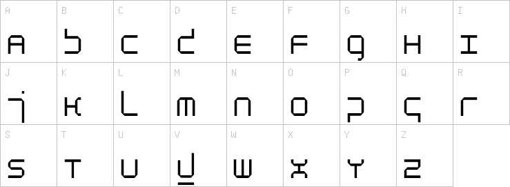 Uppercase characters