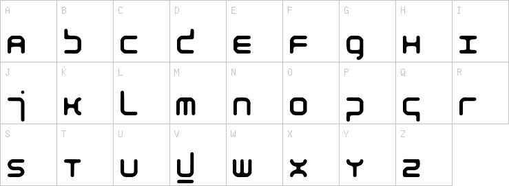 Uppercase characters