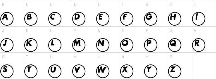 Uppercase characters
