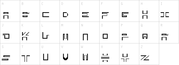 Uppercase characters