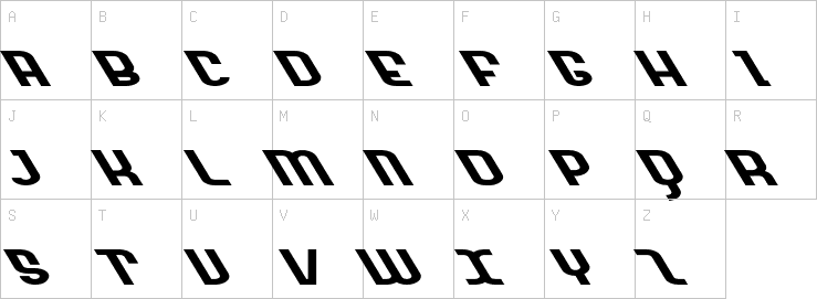 Uppercase characters