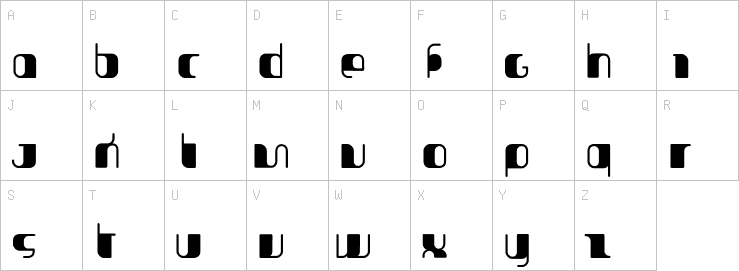 Uppercase characters