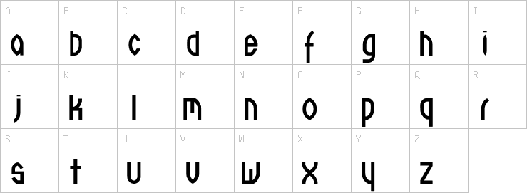 Uppercase characters