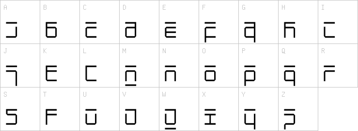 Uppercase characters