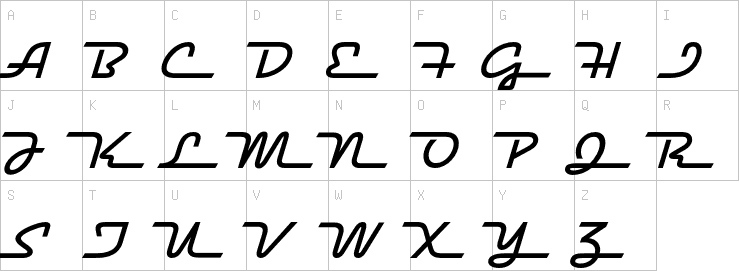 Uppercase characters
