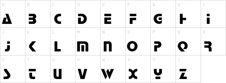 Uppercase characters