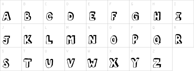 Uppercase characters