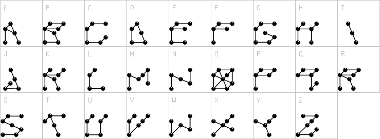 Uppercase characters