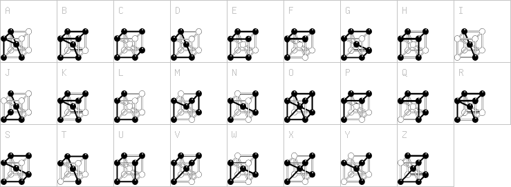 Uppercase characters