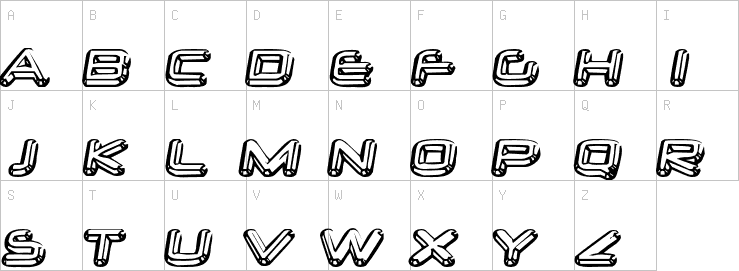 Uppercase characters
